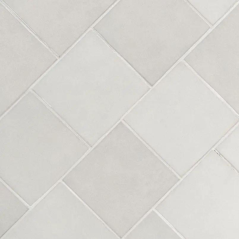 Renzo Dove Ceramic Tile 3x12 Glossy Mosaics angled view
