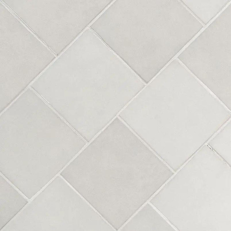 Renzo Dove Ceramic Tile 3x12 Glossy Mosaics angled view