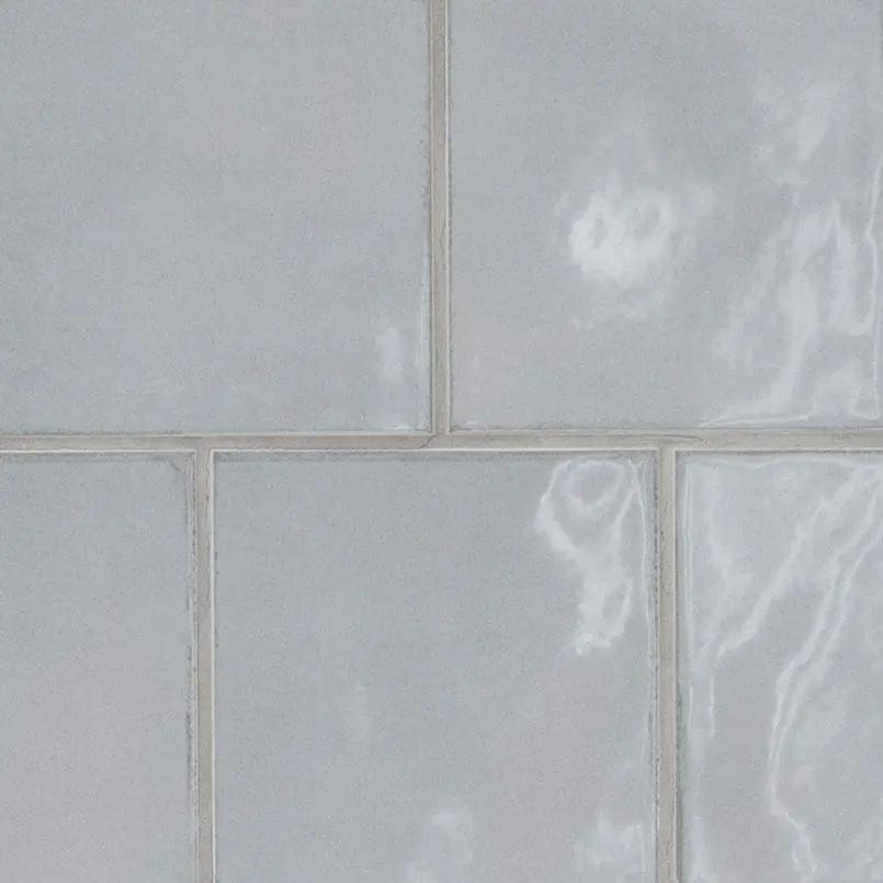 Renzo Sky Ceramic Wall Tile Glossy Mosaics 5x5 by MSI Surfaces