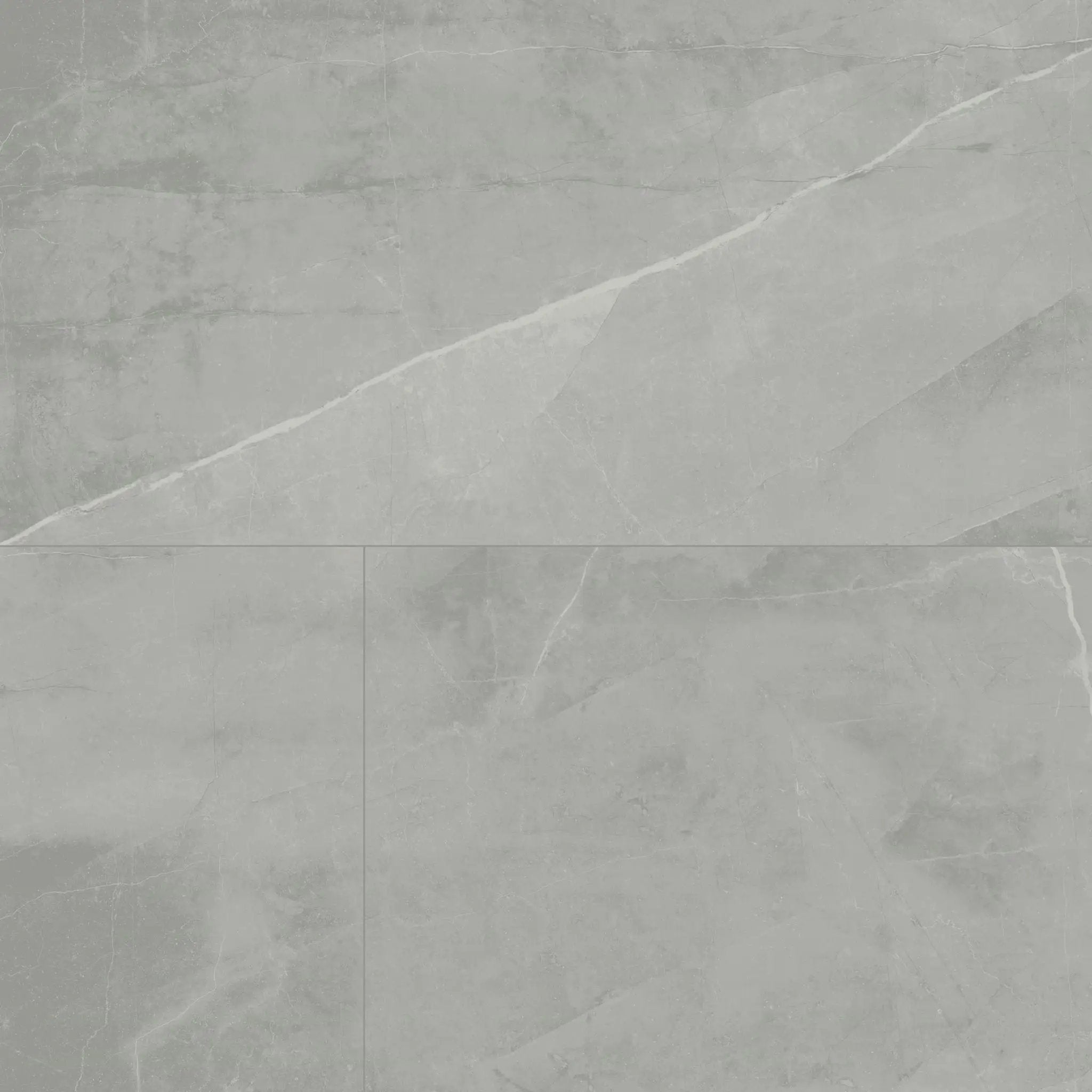 Sande Grey Matte Marble Look Porcelain Tiles 24x48 close up