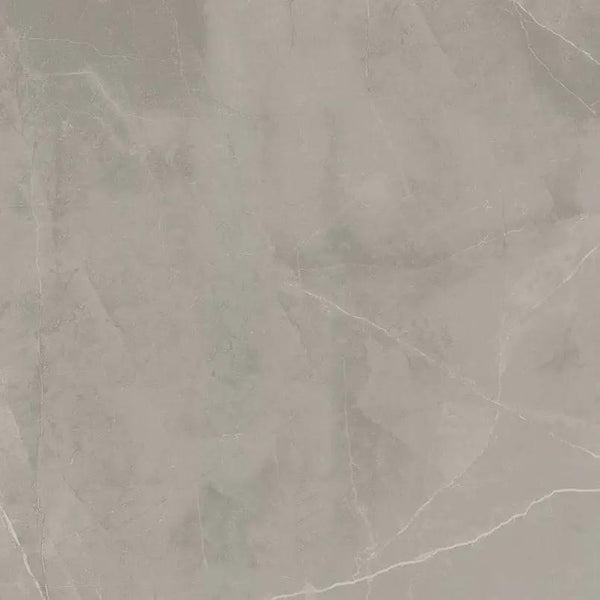 Sande Grey Polished Marble Look Porcelain Tiles 48x48
