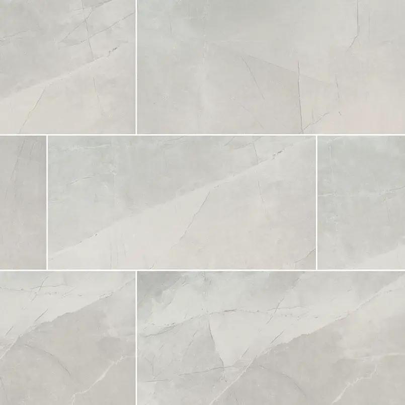 Sande Ivory Matte Marble Look Porcelain Tiles 24x48 close up