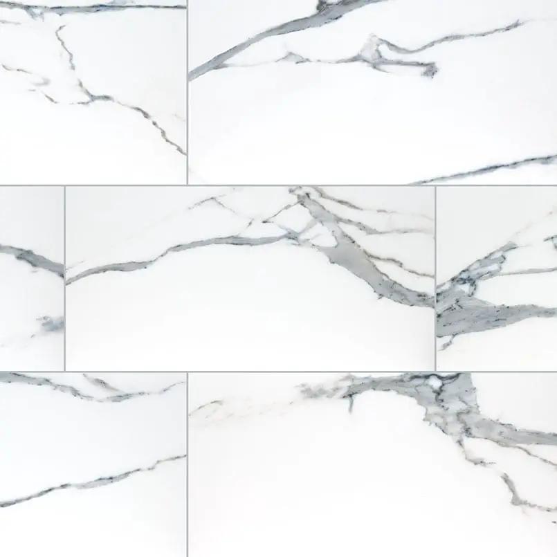 Savoy Azula Matte Marble Look Porcelain Tiles 24x48 close up