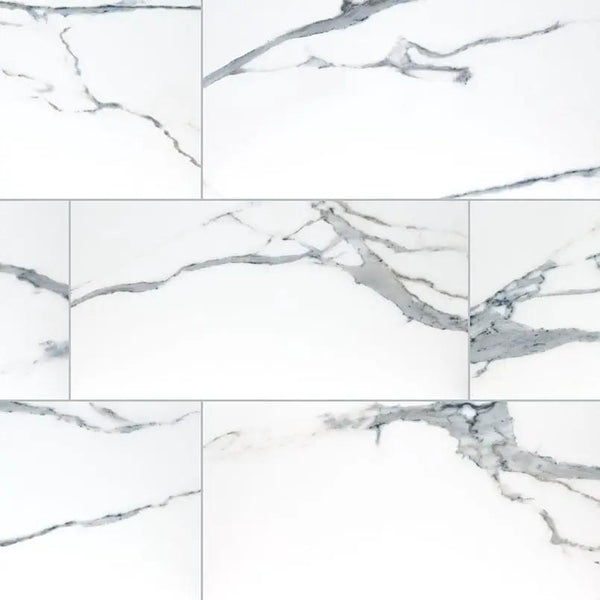 Savoy Azula Matte Marble Look Porcelain Tiles 24x48