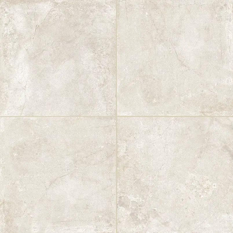Soreno Ivory Matte Porcelain Tiles 24x24 close up
