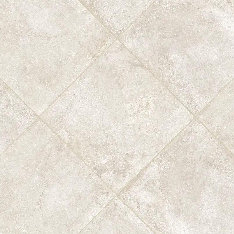 Soreno Ivory Matte Porcelain Pavers 24x48 angled view