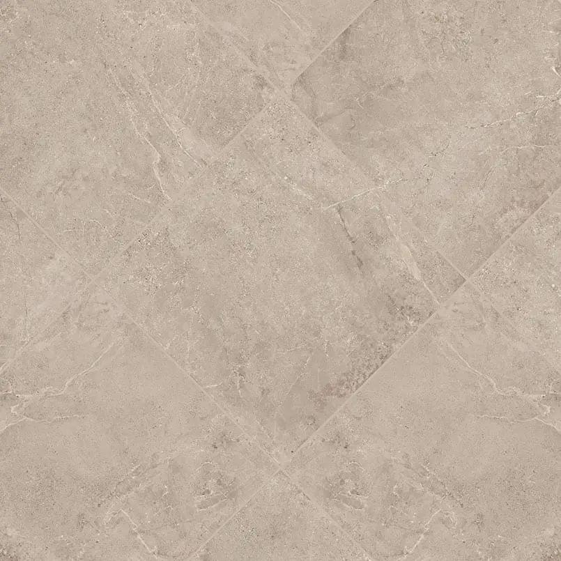 Soreno Taupe Matte Porcelain Mosaics 2x2 angled view
