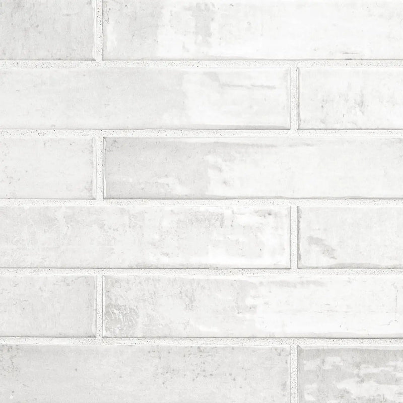 Stella La Perla 2x10 Glossy Ceramic Mosaics by MSI Surfaces