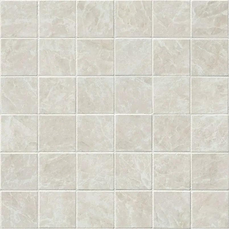 Legions Taja Ivory Matte Porcelain Mosaics 2x2 close up