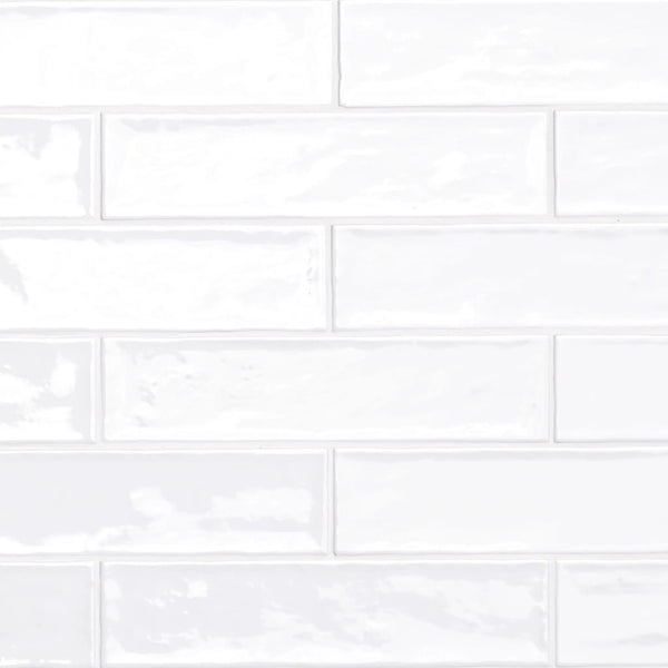 Pearl 4x4 Glossy Ceramic Mosaics 2x8