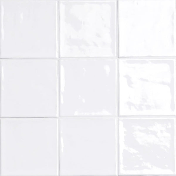 Pearl 4x4 Glossy Ceramic Mosaics