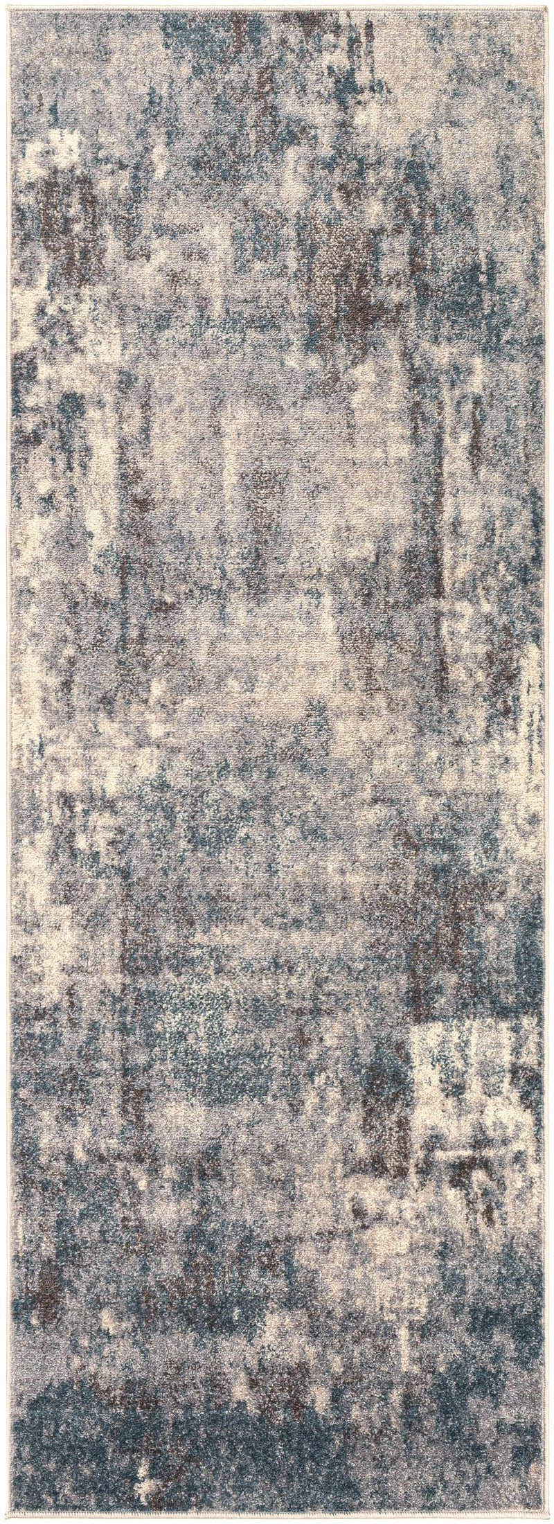 Netherfield Abstract Gray Rug by Boutique Rugs