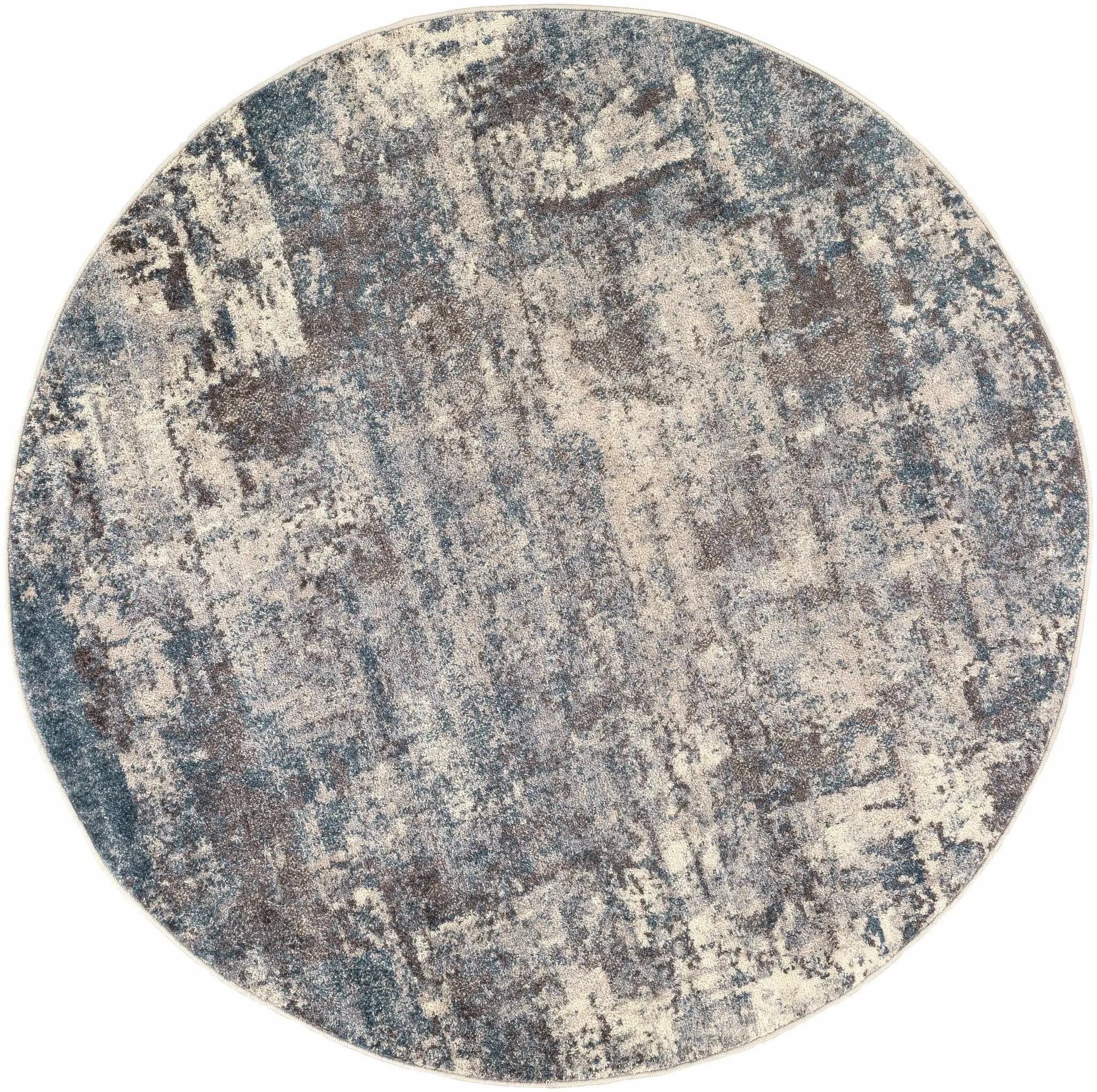Netherfield Abstract Gray Rug by Boutique Rugs