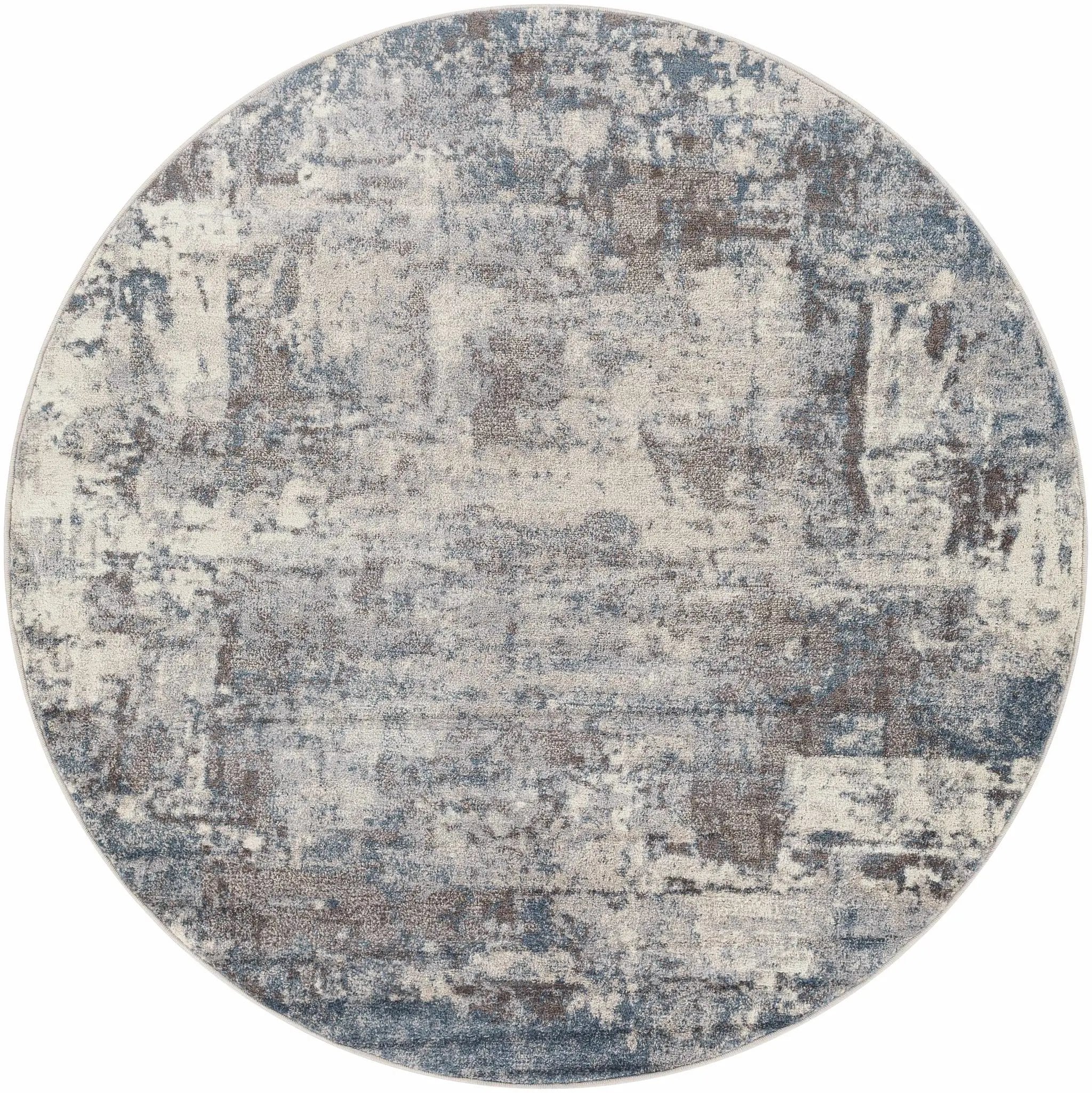 Netherfield Abstract Gray Rug by Boutique Rugs