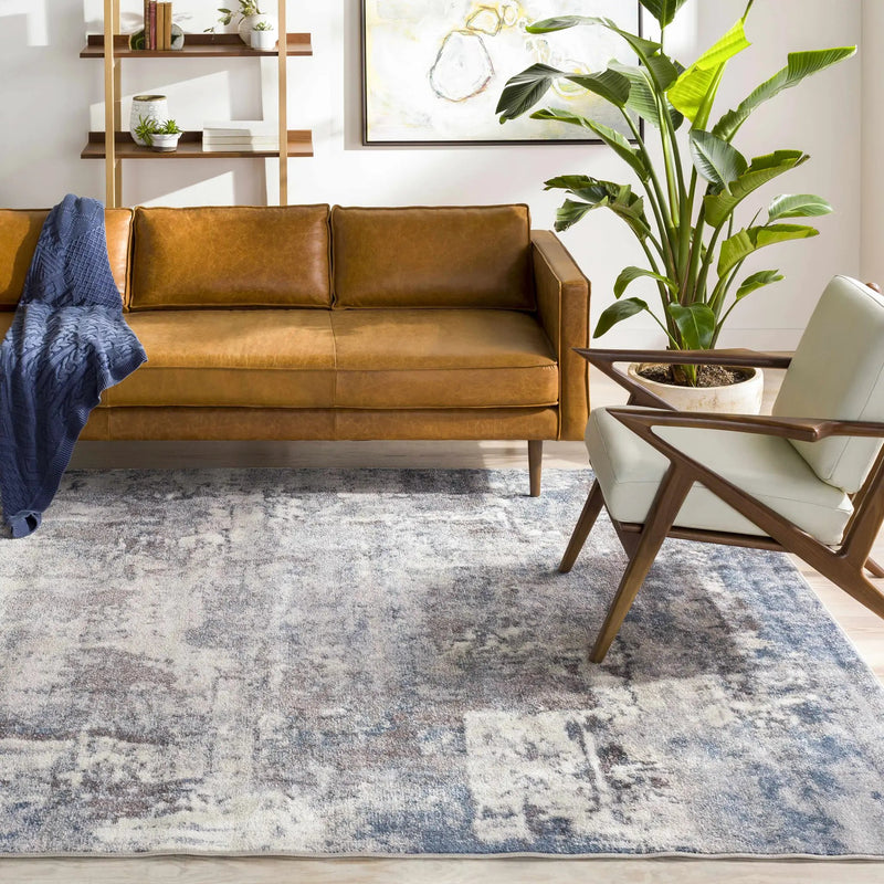 Netherfield Abstract Gray Rug by Boutique Rugs