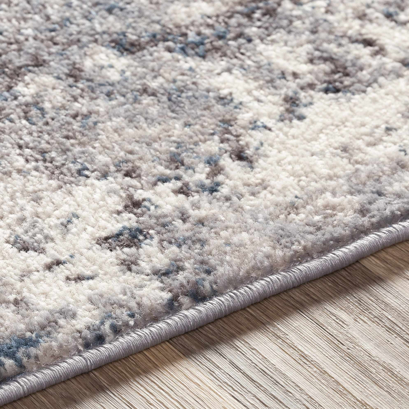 Netherfield Abstract Gray Rug by Boutique Rugs