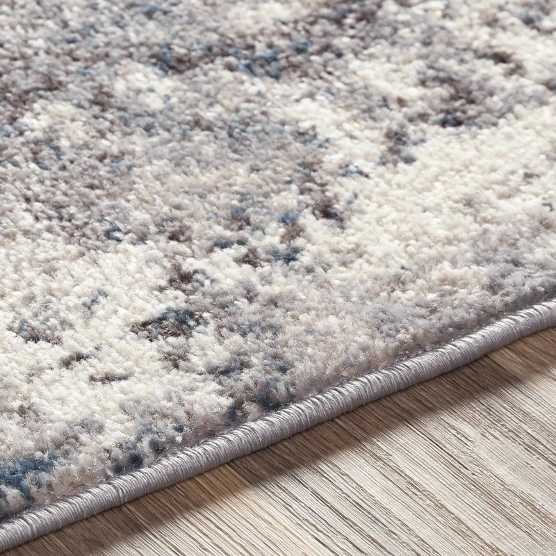 Netherfield Abstract Gray Rug by Boutique Rugs