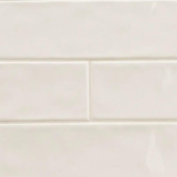 Urbano Crema Tile Glossy Ceramic Mosaics 4x12, photo 2 of 5