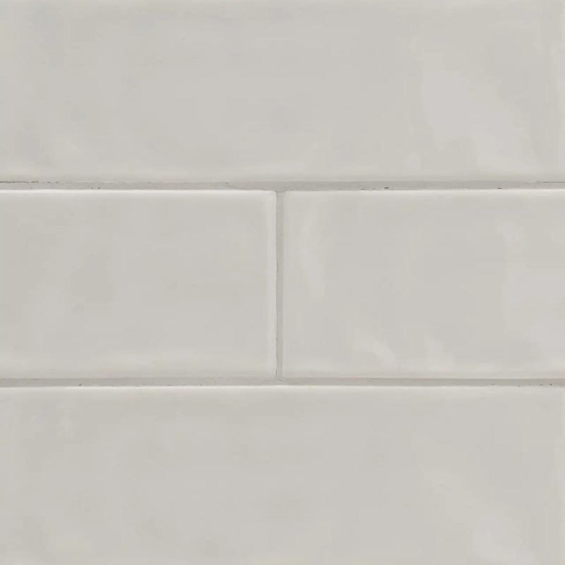 Urbano Dusk Tile Glossy Ceramic Mosaics 4x12 close up