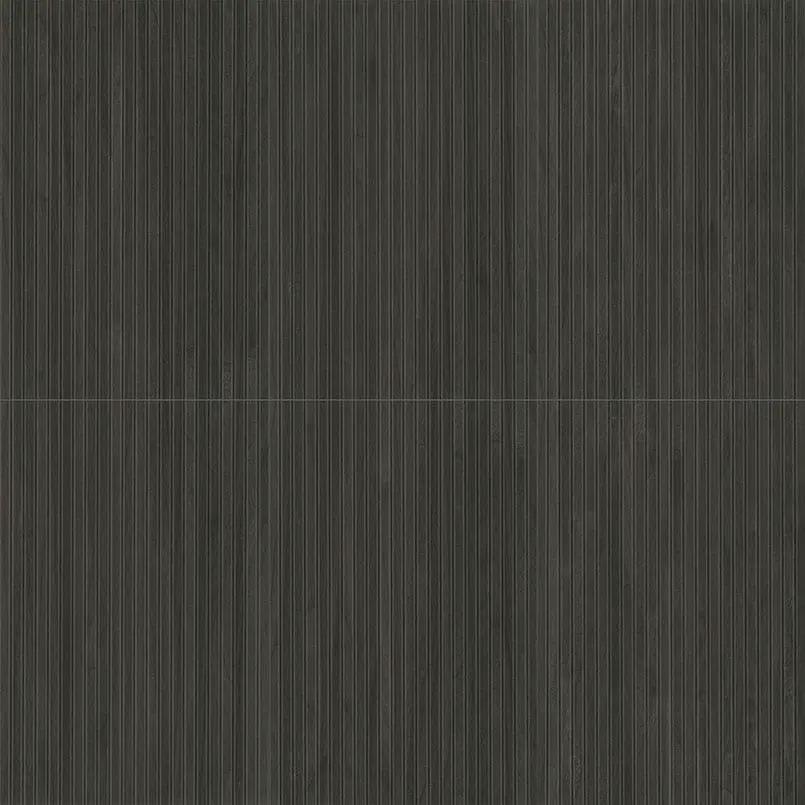Urbanslat Carbon Matte Ceramic Mosaics 16x48 close up