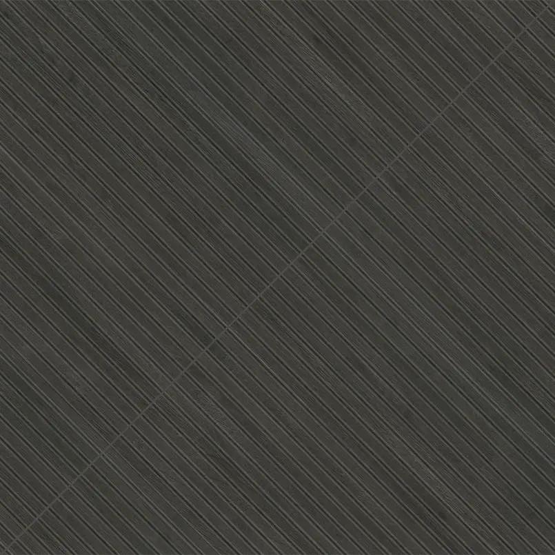 Urbanslat Carbon Matte Ceramic Mosaics 16x48 angled view