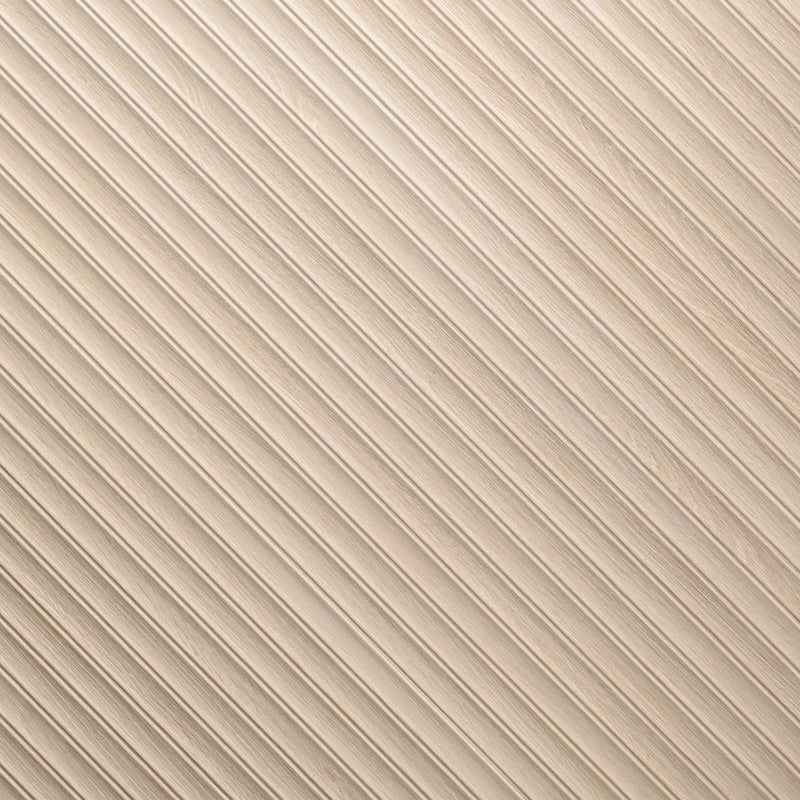 Urbanslat Flute Maple Matte Ceramic Mosaics 16x48 angled view