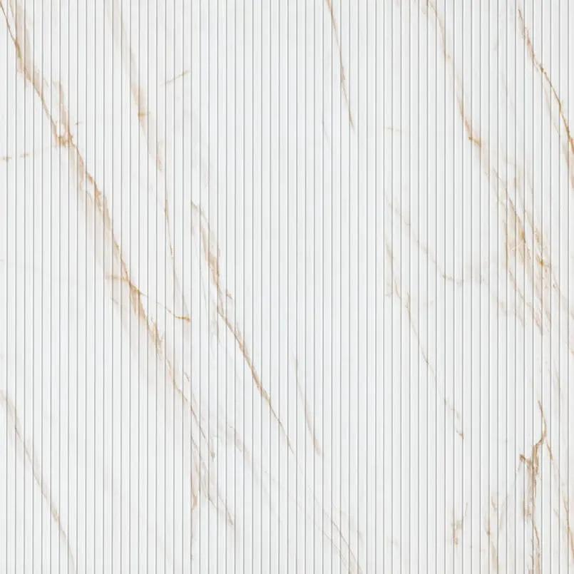 Urbanslat Marmi Gold Satin Ceramic Mosaics 16x48 close up