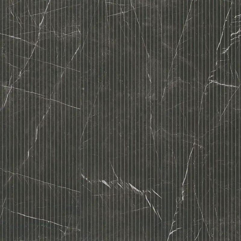 Urbanslat Marmi Noir Satin Ceramic Mosaics 16x48 close up