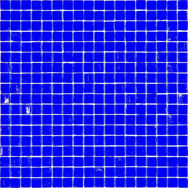 Cobalt Blue 12x12 Glossy Uniform Square Glass Mosaic Tile (20 pack, 18.69 sq ft/case)
