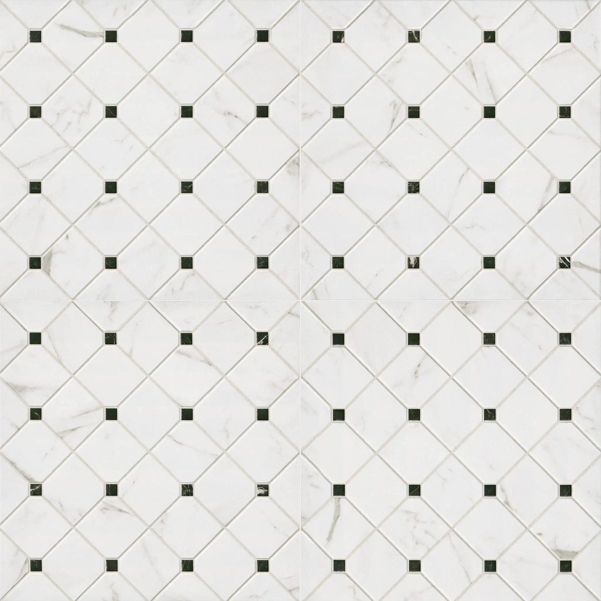 Casa Bianchi Matte Porcelain Tiles 17x17 by MSI Surfaces