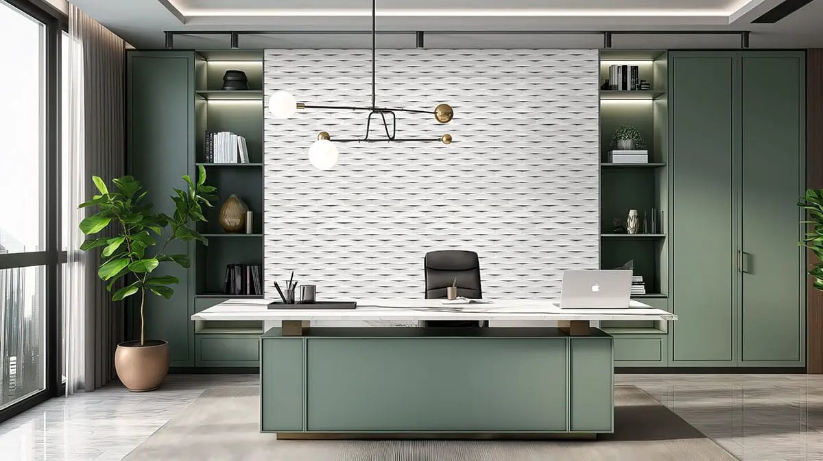 Calc Glossy Ceramic Mosaics 2x10 by MSI Surfaces