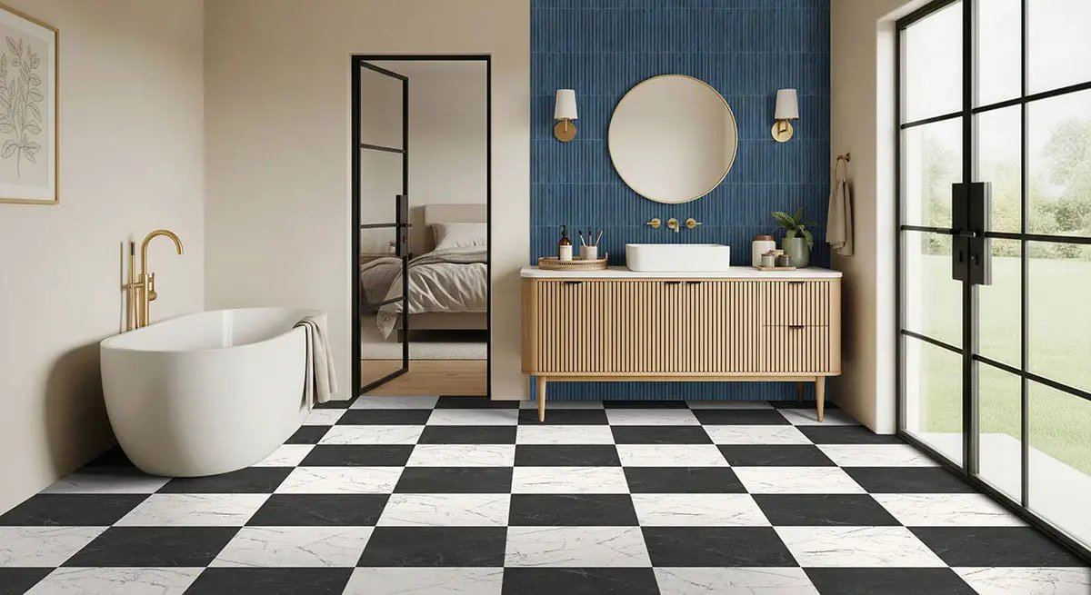 Cobalto Glossy Porcelain Mosaics 5x10 by MSI Surfaces