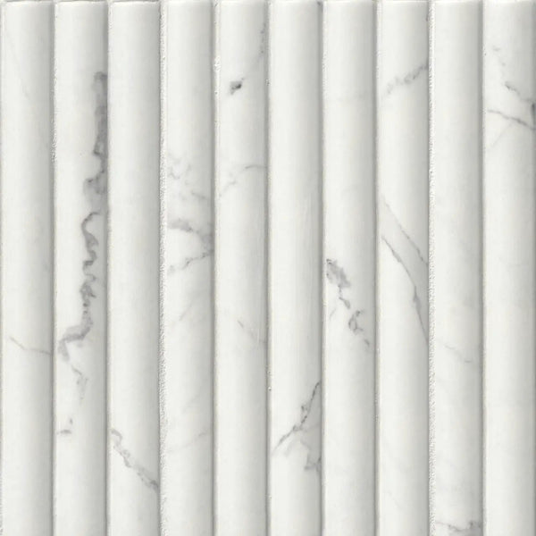 Scanalato Calacatta Matte Porcelain Tiles 5x10