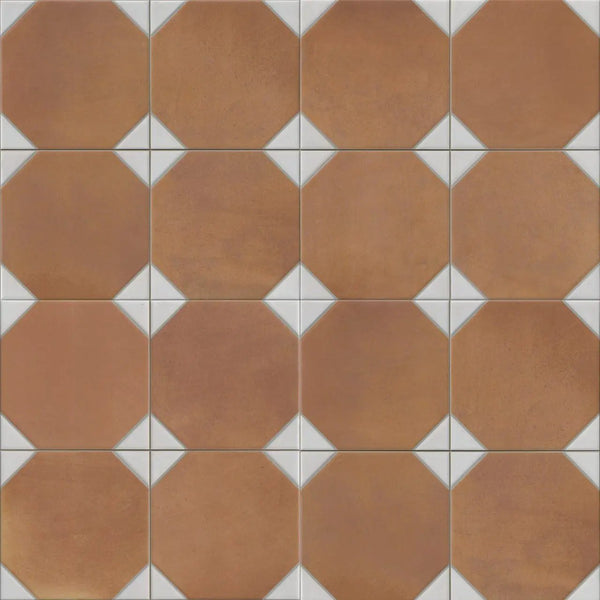 Via Bianchi Cotto Matte Porcelain Tiles 13x13