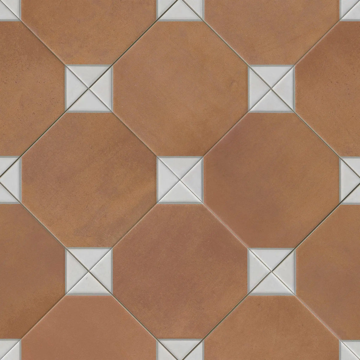 Via Bianchi Cotto Matte Porcelain Tiles 13x13 by MSI Surfaces