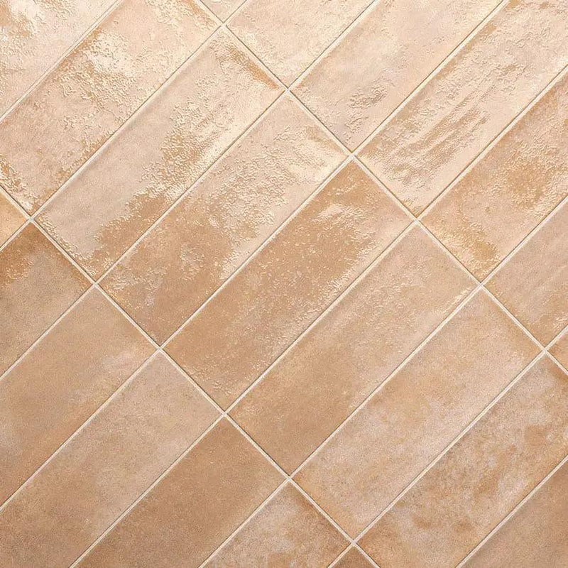 Coral 4x12 Matte Ceramic Mosaics by MSI Surfaces