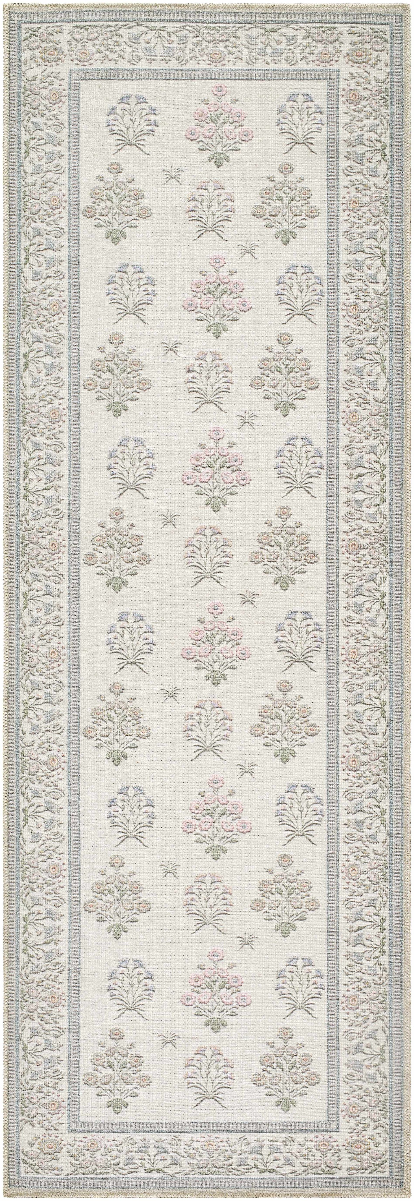 Aquene Ivory Washable Area Rug by Boutique Rugs