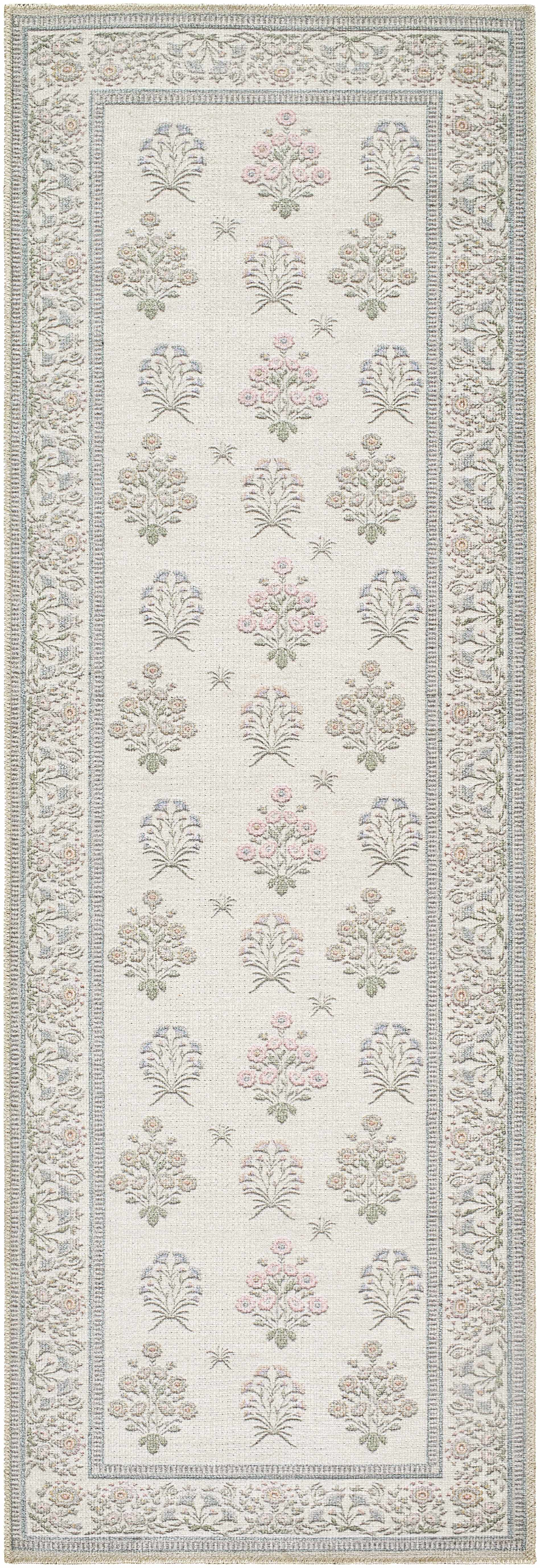 Aquene Ivory Washable Area Rug by Boutique Rugs