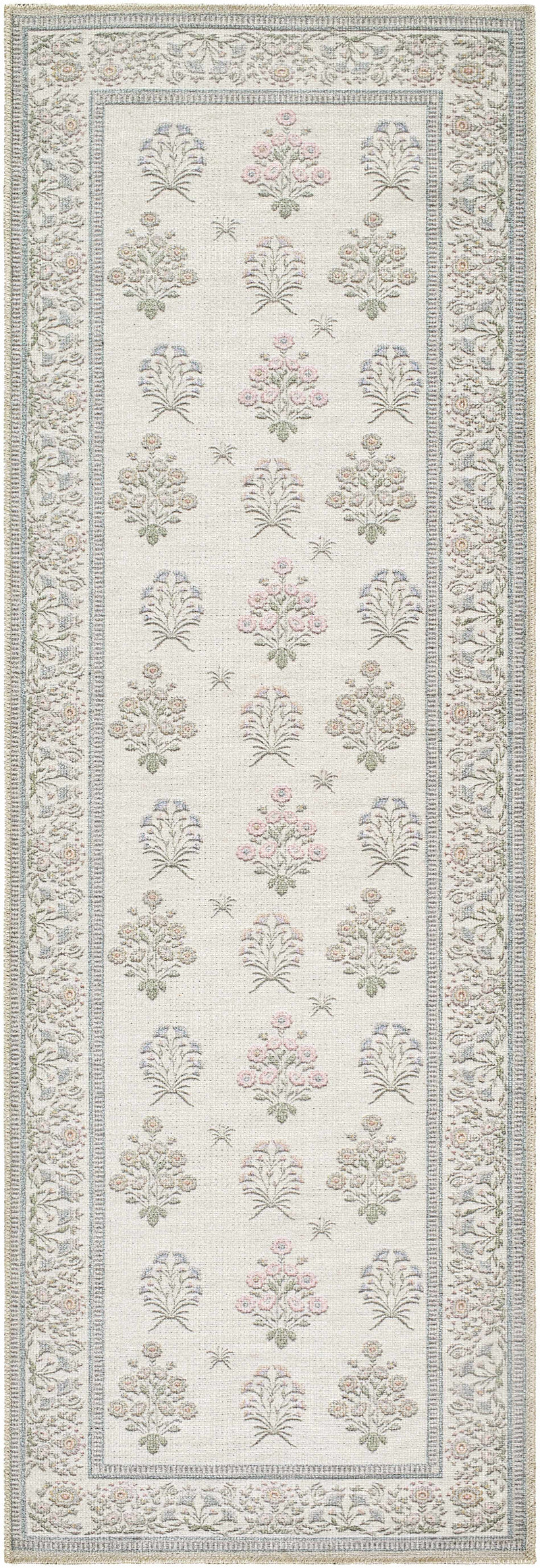 Aquene Ivory Washable Area Rug by Boutique Rugs