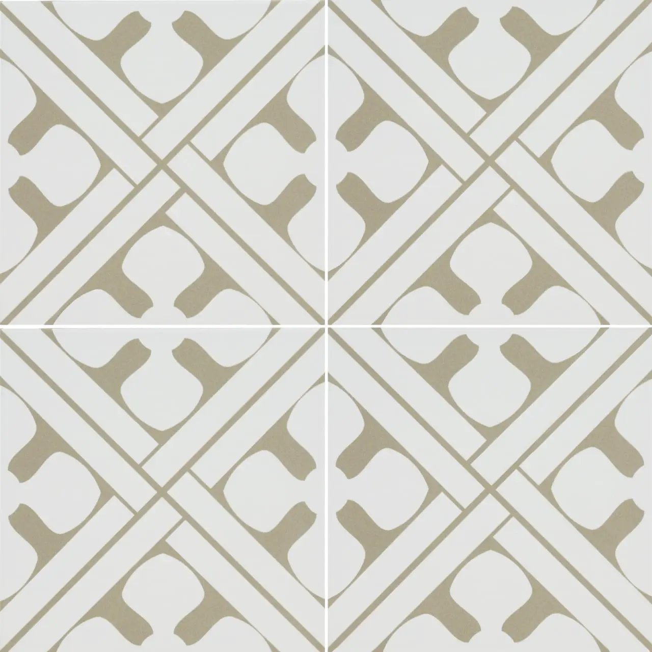 Zaria Elora Matte Porcelain Tiles 8x8 close up