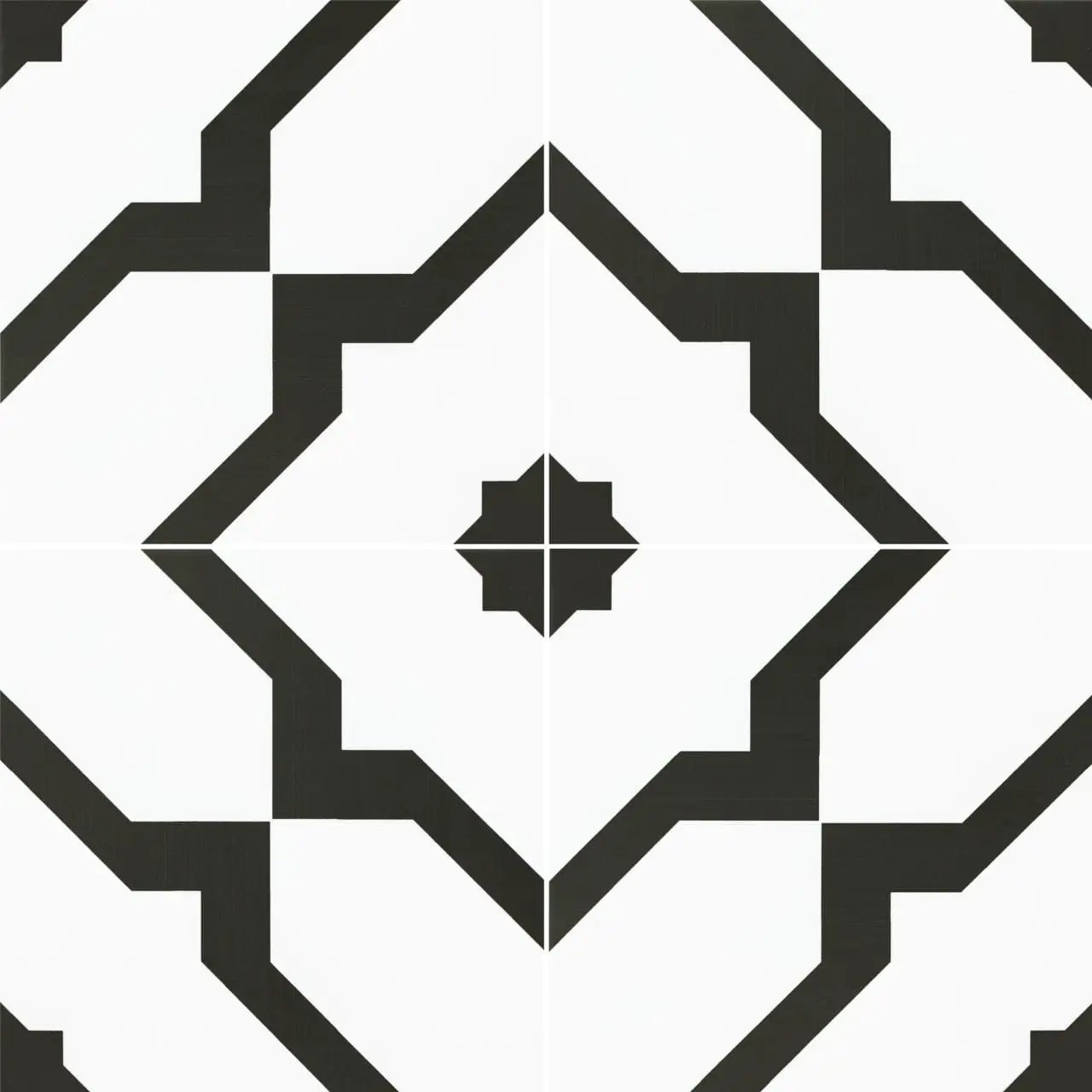 Zaria Gia Matte Porcelain Tiles 8x8 close up