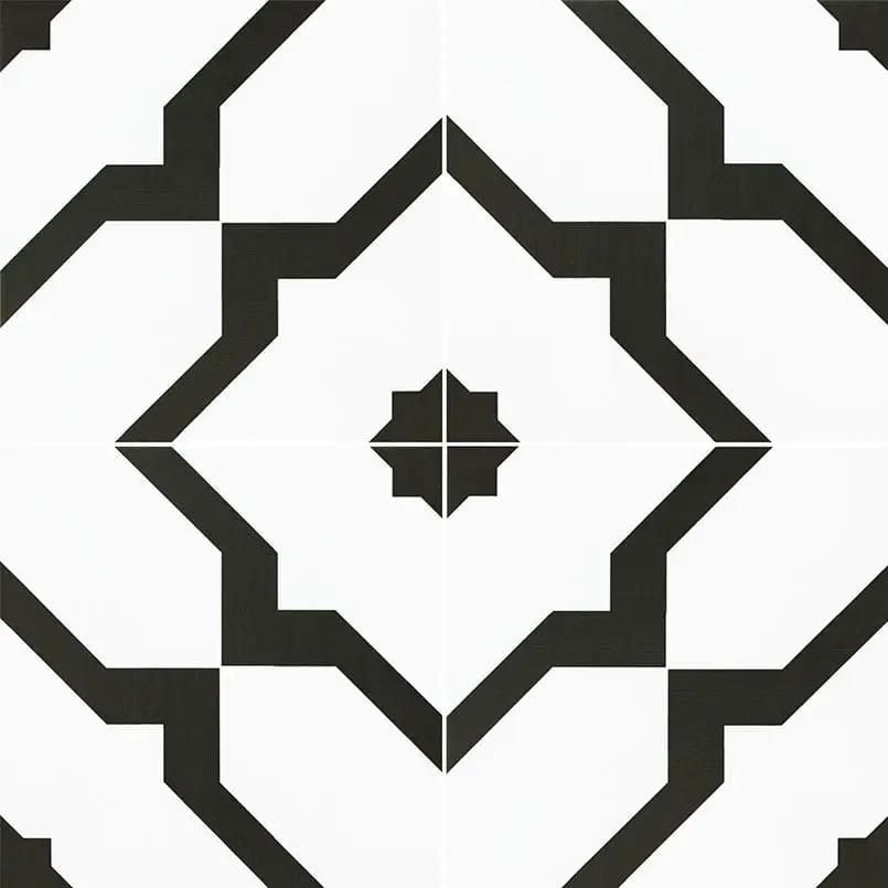 Zaria Gia Matte Porcelain Tiles 8x8 close up