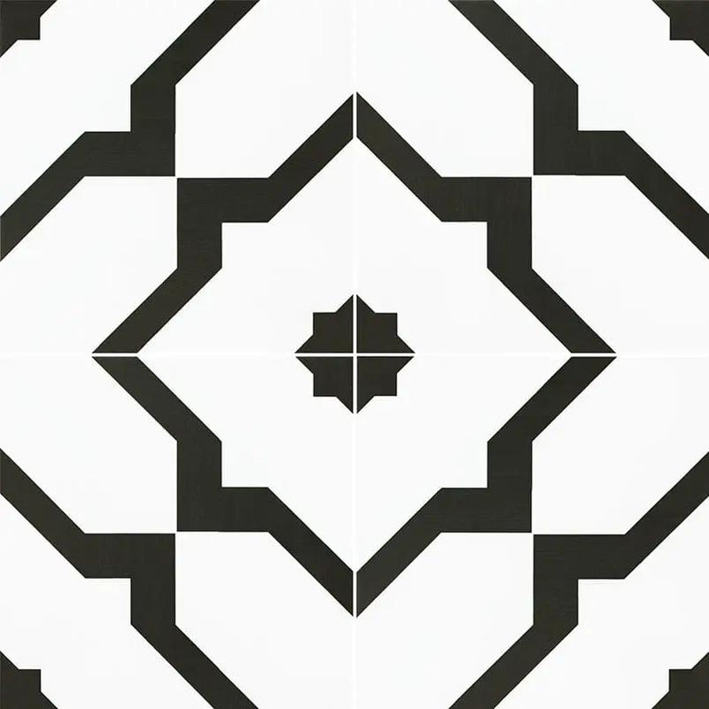 Zaria Gia Matte Porcelain Tiles 8x8 close up