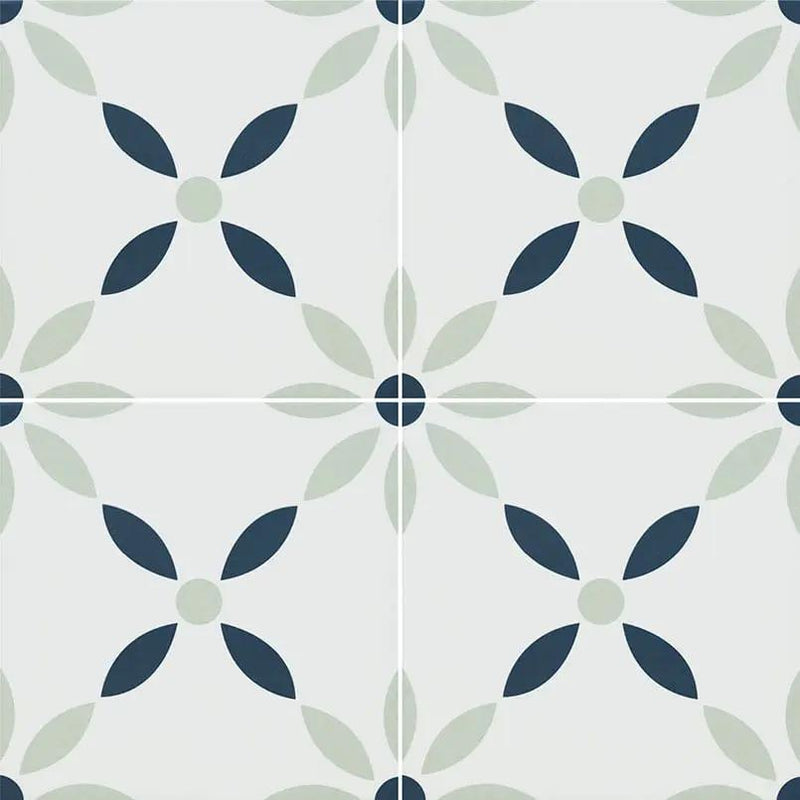 Zaria Greta Matte Porcelain Tiles 8x8 close up