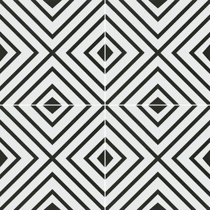 Zaria Modena Matte Porcelain Tiles 8x8 close up