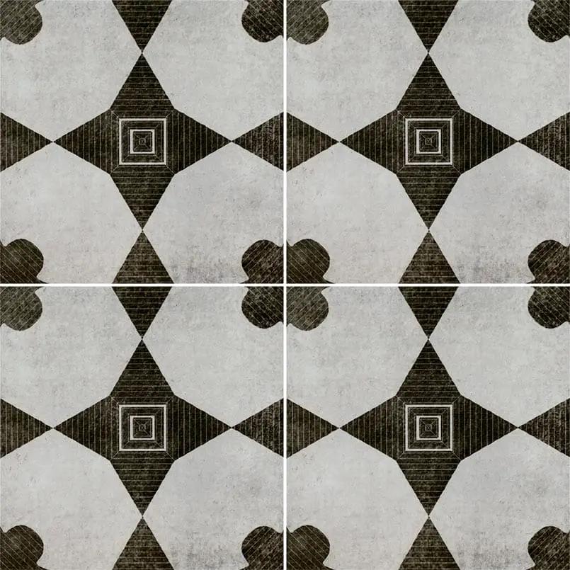 Zaria Sakura Matte Porcelain Tiles 8x8 close up
