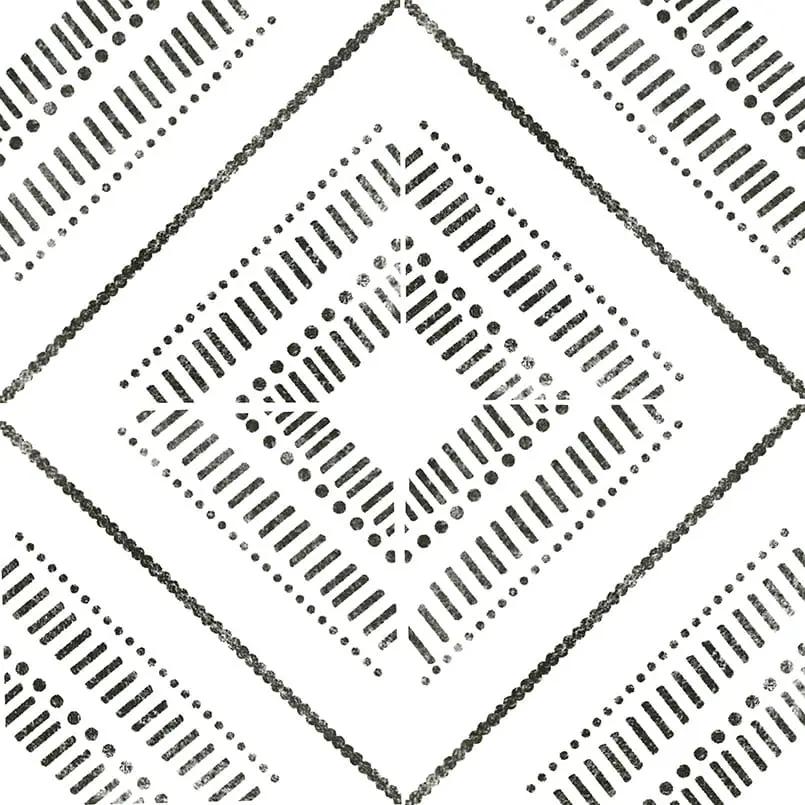 Zaria Tessa Matte Porcelain Tiles 8x8 close up