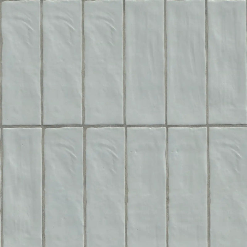 Zest Sky Tile 4x4 Satin Ceramic Mosaics 2.5x8 by MSI Surfaces