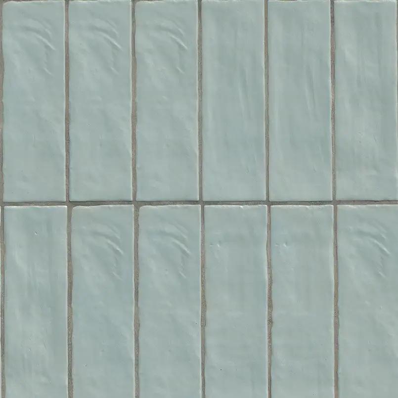 Zest Sky Tile 4x4 Satin Ceramic Mosaics 2.5x8 by MSI Surfaces