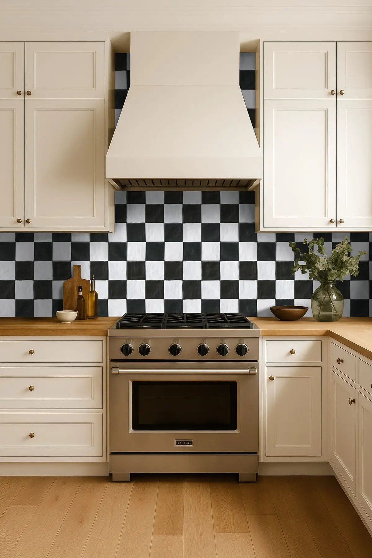 Zest Star Tile 4x4 Satin Ceramic Mosaics in a finished room